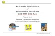 Microwave Applications of Metamaterial Structures IEEE …ieeenj/archived_slides/2006-04-27_MTT.pdf · Microwave Applications of Metamaterial Structures IEEE MTT DML ... Microwave