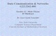 Data Communication & Networks G22.2262-001 28 bsti 23 bits IP multicast address Group bit Ethernet and other LANs using 802 addresses: LAN multicast address Lower 23 bits of Class