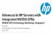 Advances in HP Servers with Integrated NVIDIA GPUs · Built from the world's leading server blade BL460c Gen8, and enhanced with high-performance professional graphics accelerators,