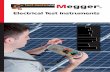 Electrical Test Instruments · Electrical Test Instruments ... Auto RCD testing ... Megger RCD testers will take the bashing that testers receive when they are on site.