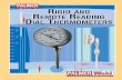 RIGID AND REMOTE EMOTE EADING READING DIAL IAL HERMOMETERS … ·  · 2009-11-25Rigid and Remote Dial Thermometers are used in many different applications, ... Our filled system