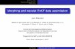 Morphing and wavelet EnKF data assimilation - UC Denverjmandel/slides/psu2011_jm.pdf · Morphing EnKF Spectral and wavelet EnKF Applications Morphing and wavelet EnKF data assimilation
