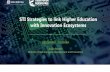 STI Strategies to link Higher Education with Innovation Ecosystems ·  · 2017-04-18STI Strategies to link Higher Education with Innovation Ecosystems COLCIENCIAS - COLOMBIA ...