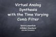 Virtual Analog Synthesis with the Time Varying Comb Filterdfl/AES/AEStalk.pdf · Waveform morphing, PWM, detuning, FM. You’ve probably seen and heard it before... I’ll show you