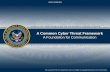 A Common Cyber Threat Framework - dni.gov Common Cyber Threat Framework ... support analysis 3/13/2017 3. UNCLASSIFIED Cyber Threat Framework ... Layer 3 Layer 4 Discrete cyber threat