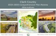 Clark County Plan Map: Establishes land use designations for all land in Clark County. ... county and city zoning . Vancouver UGAVancouver . UGA . Land use changes to