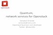 Quantum, network services for Openstack - CSDNevents.csdn.net/OpenStack/Salvatore Orlando-Quantum,network... · Quantum, network services for Openstack ... open source cloud computing