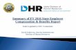 Summary of FY 2016 State Employee Compensation … of FY 2016 State Employee Compensation & Benefits Report Joint Legislative CEC Committee David Fulkerson, Interim Administrator Division