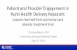 Patient and Provider Engagement in Rural Health Delivery ... · Patient and Provider Engagement in Rural Health Delivery ... 20plains%20logo-01-100.png. ... Fatima …