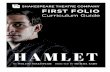 HAMLET CURRICULUM GUIDE - Shakespeare … Making Connections Classroom Activity STC’s production of Hamlet explores a political world in transition, with the qualities of government