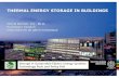 THERMAL ENERGY STORAGE IN BUILDINGS - McGill … · PLAN 2 Energy consumption and power demand Diurnal thermal energy storage in buildings Electric hot water tanks High temperature