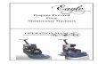 Propane Powered Floor Maintenance Machines … This manual is furnished with each new propane powered floor machine. It provides necessary operation and maintenance instructions. Read