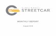 Monthly report - Cincinnati REPORT August 2015 REFERENCES • For background information on the Cincinnati Streetcar, please go to  ...