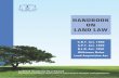 HANDBOOK ON LAND LAW - jajharkhand.injajharkhand.in/.../uploads/2017/01/06_handbook_on_land_law.pdf · Land Acquisition Act HANDBOOK ON LAND LAW. ... Bihar Land Reforms Act 1950 brought