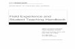 Field Experience and Student Teaching Handbook - NYU …steinhardt.nyu.edu/scmsAdmin/media/users/rmk317/ST... ·  · 2012-01-25Field Experience and Student Teaching Handbook ...
