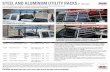 STEEL AND ALUMINUM UTILITY RACKS - GM Accessoriesvipadi.com/pdf/new-products-pdf/tracrac-gmc-product-summary.pdf · STEEL AND ALUMINUM UTILITY RACKS ... 19354860 Full-Frame Steel