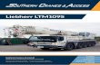 Liebherr LTM1095 - Southern Cranes LTM1095 Lifting capacities The five axle mobile crane LTM€1095, with its 58 metre boom, offers the longest telescopic boom in its class. The crane