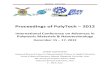 Proceedings of PolyTech 2012 - The Society for … of PolyTech-2012.pdfProceedings of PolyTech – 2012 International Conference on Advances in Polymeric Materials & Nanotechnology