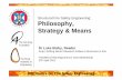 Structural Fire Safety Engineering: Philosophy, Strategy ... · Structural Fire Safety Engineering: Philosophy, Strategy & Means ... The Ove Arup Foundation. Fire ... • Optimisation
