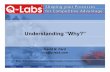 Understanding “Why?” ·  · 2017-05-19Understanding “Why? ... – Defect rates from inspections are high, so orient the ... (QPM), Software Quality Management (SQM), …