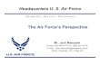 The Air Force’s Perspective - ndiastorage.blob.core ... · The Air Force’s Perspective Mr. Jack Manclark ... Wind tunnels Climatic and anechoic chambers ... The NFAC is comprised
