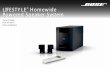 LIFESTYLE Homewide Powered Speaker System - Better Sound Through Research | Bose …products.bose.com/pdf/customer_service/owners/og_ls... ·  · 2016-08-30iii INTRODUCTION ... access