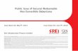 Public Issue of Secured Redeemable Non Convertible Debentures · Public Issue of Secured Redeemable Non Convertible Debentures ... Prospectus for the full text of the ... are available