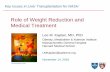 Role of Weight Reduction and Medical Treatmentregist2.virology-education.com/2016/nashsymposium/01_Kaplan.pdfRole of Weight Reduction and Medical Treatment Lee M. Kaplan, MD, PhD ...