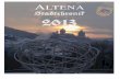 Altena Chronik 2013 1 - » ALTENA | OFFIZIELLE WEBSEITE ... · tena, des Kulturrings Altena, ... Oktober – Bauhandwerker der Firma Hepelmann schalen das Tor- und Hauptgebäude an