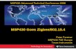 MSP430 Goes Zigbee-802.15 - ti.com · 4-node ZigBee network application ... and Huawei • The alliance has ... network commissioning)