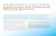 Pointer CheCker - Intel® Software · Pointer CheCker: This article introduces a powerful new feature called Pointer Checker, which precisely and easily isolates elusive bugs in programs.