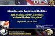 Manufacturer Trends and Updates - DEA Diversion … Trends and Updates 2015 Manufacturer Conference National Harbor, Maryland Thomas W. Prevoznik, Unit Chief Liaison Section Office