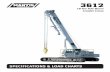 18 Ton Tele-Boom Crawler Crane - Rent Mini Cranesrentminicranes.com/.../06/Crawler-Crane-Specs-3612.pdf · Thanks to the versatile combination of heavy duty telescopic booms, hydraulically