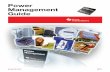 Power Management Guide - Texas Instruments · Power Management Guide 2 Texas Instruments 2011 ... Buck-Boost Converters ... LED Driver Solar