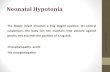 Neonatal Hypotonia - Robert Wood Johnson Medical School · Neonatal Hypotonia • Neurological Examination • Anterior horn cells clues • Generalized weakness ...