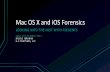 Mac OS X and iOS Forensics - SANS os x and ios forensics looking into the past with fsevents sans dfirsummit 2017 nicole ibrahim g-c partners, llc