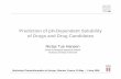 Prediction of pH-Dependent Solubility of Drugs and Drug …infochim.u-strasbg.fr/chemoinformatics/PDF_presentatio… ·  · 2013-10-24Prediction of pH-Dependent Solubility of Drugs