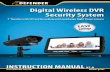 Digital Wireless DVR Security System - The Home … MANUAL V1.0 Model#: px301 7” Monitor with SD Card Recording and Long Range Night Vision Camera Digital Wireless DVR Security System