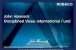 John Hancock Disciplined Value International Fundria.jhinvestments.com/CMS/DownloadableItems/Funds/... · John Hancock Disciplined Value International Fund ... Maggy Pietropaolo,