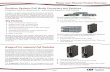 Omnitron Systems PoE Media Converters and … Systems PoE Media Converters and Switches Comparison Guide for OmniConverter TM and Industrial RuggedNet TM PoE Products Omnitron multi-port