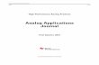 Analog Applications Journal - Texas Instruments ·  · 2012-02-22High-Performance Analog Products 1Q 2012 Analog Applications Journal IMPORTANT NOTICE Texas Instruments ... Measuring