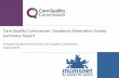 Care Quality Commission: Sandwich Generation Survey ... · Care Quality Commission: Sandwich Generation Survey Summary ... The care home has done this The care home has not done this
