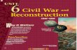 Civil War and Reconstruction - Your History Site American Journey/chap15.pdfCivil War and Reconstruction 1846–1896 Confederate soldier’s ... Chapter Overviewsto pre- ... ico and