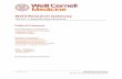Weill Research Gateway - Weill Cornell Medical Collegeresearchintegrity.weill.cornell.edu/pdf/conflicts/wrg_job_aid_faq.pdf · P a g e | 3 Weill Research Gateway Job Aid + Frequently