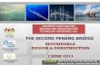 UNIVERSITI SAINS MALAYSIA BUILDING AND … · Traffic Loading to UK BS 153, ... Structural concrete design to BS 5400: 2006 ... Sustainable Bridge Design and Construction