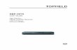 SBP-2070 User Guide - TVdigitalne.cz SBP-2070 User Guide High Deﬁnition Digital Satellite Receiver USB PVR-Ready Common Interface