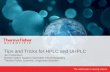 HPLC Winter Webinar Part 6: Tips and Tricks for HPLC … world leader in serving science Tips and Tricks for HPLC and UHPLC Jan Pettersson Nordics Sales Support Specialist Chromatography