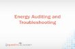 Energy Auditing and Troubleshooting - Questline Auditing and Troubleshooting ... NEEA Northwest Industrial Training Provided by: ... Upcoming In-Class Trainings