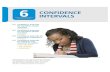 6 CONFIDENCE INTERVALS - PBworksruckdeschel.pbworks.com/w/file/fetch/104397082/Chapter 6.pdf · 6.1 Confidence Intervals for the Mean (Large Samples)! CASE STUDY 6.2 Confidence Intervals