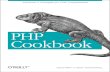 PHP Cookbook - Oracle · Solutions & Examples for PHP Programmers PHP Cookbook David Sklar & Adam Trachtenberg